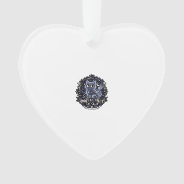 Geist Jenseits Katze Katze Vater Geschenkidee - Ge Ornament (Vorderseite)