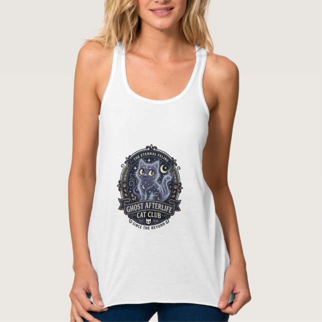 Geist Jenseits Katze Katze Vater Geschenkidee - Ge Tank Top (Vorderseite)