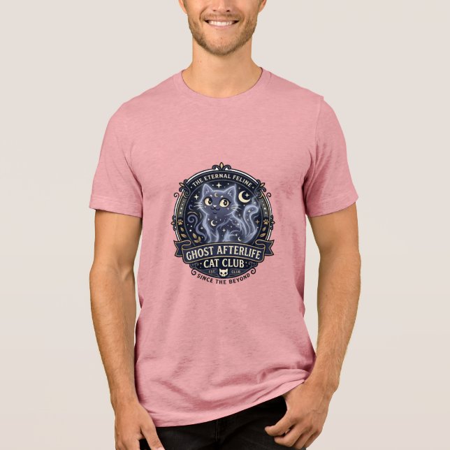 Geist Jenseits Katze Katze Vater Geschenkidee - Ge Tri-Blend Shirt (Vorderseite)
