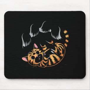 Geist Katzen Meme Lustiges Halloween Soky Kätzchen Mousepad