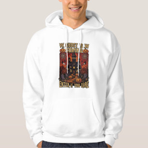 Geist kommt Halloween Spukhaus Kürbisse B Hoodie
