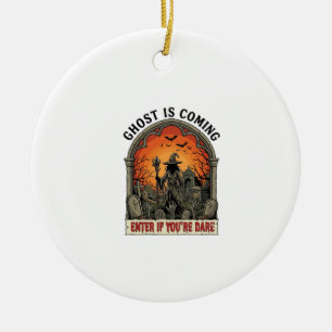 Geist kommt Hexe Friedhof Zombie Hände Hallo Keramik Ornament