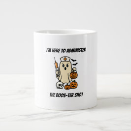 Geist-Krankenschwester Halloween-Grafik Jumbo-Tasse