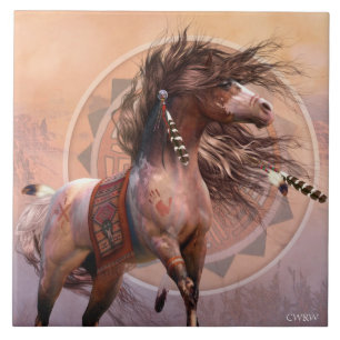 Geist-Kriegers-Kunst-Fliese Fliese