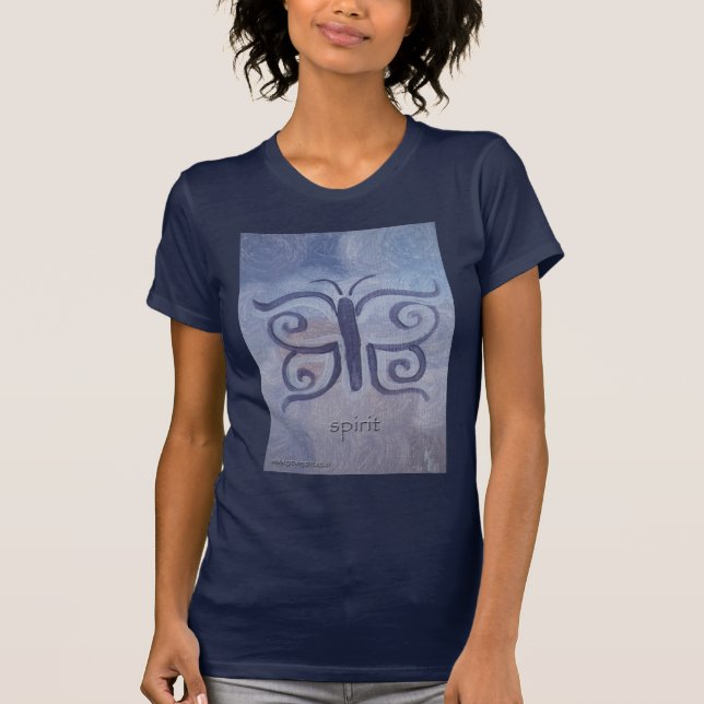 "Geist-" Kunst-T - Shirt (Vorderseite)