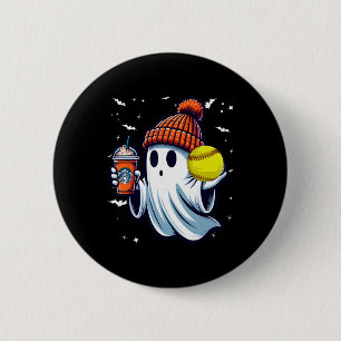 Geist-Kürbis-Getränke Beanie Herbst Softll Liebhab Button