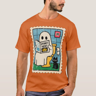 Geist liest Zeitung T-Shirt