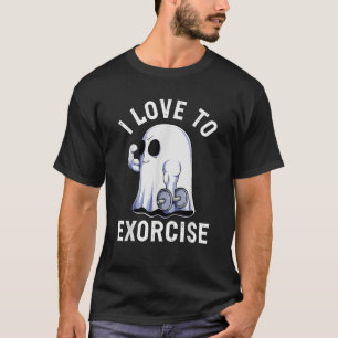 Geist lustiger Fitnessstudio-Workout Bodybuilding T-Shirt