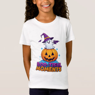 Geist mit Hexenhut für Halloween-Kostümspaß 🦇 T-Shirt