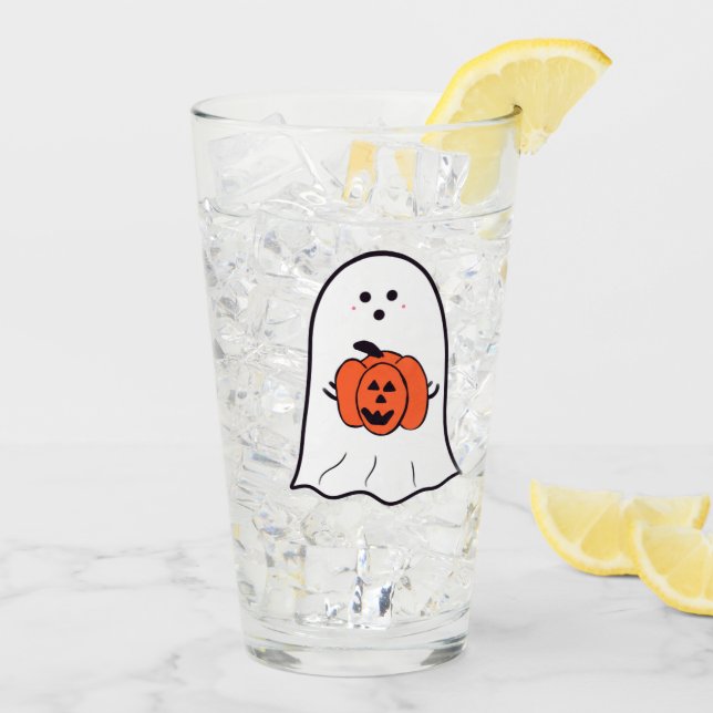 Geist mit Jack-o-Lantern Glas (Rückseite Ice)