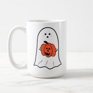 Geist mit Jack-o-Lantern Kaffeetasse