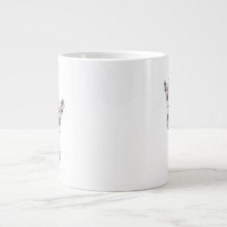 Geist mit kleinen Schmetterlingen Halloween Jumbo-Tasse