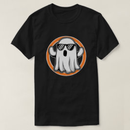 Geist mit Sonnenbrille Halloween-Stimmung T-Shirt