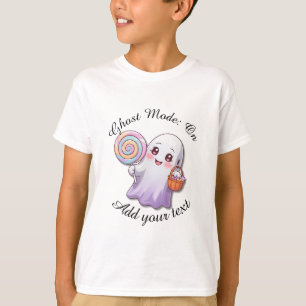 Geist Modus: An – Kinder Halloween T-Shirt