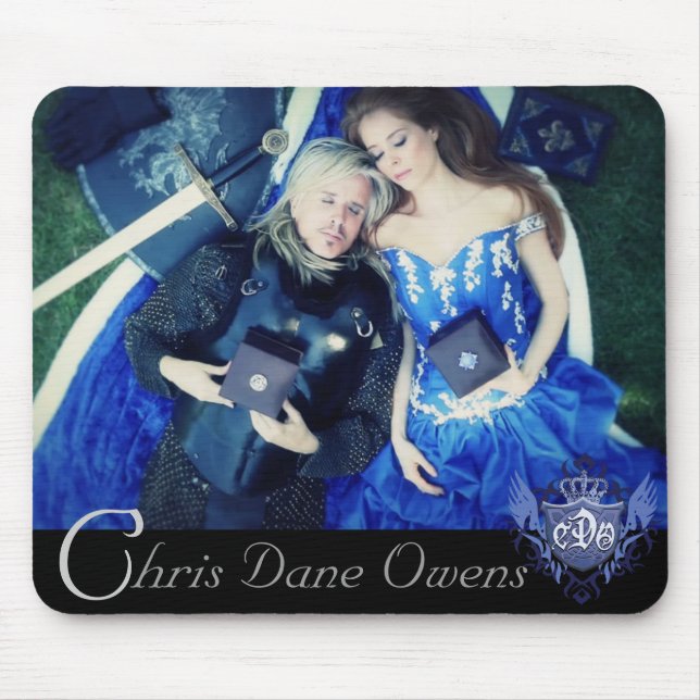 GEIST Mousepad- Chris Däne Owens Mousepad (Vorne)