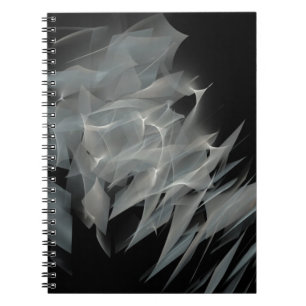Geist-Papier-Spiralen-es-gehend Notizbuch Notizblock