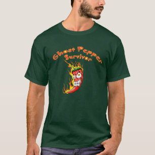 Geist-Pfeffer-Überlebender T-Shirt