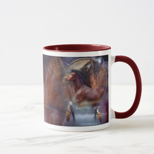 Geist-PferdeTasse Tasse (Rechts)