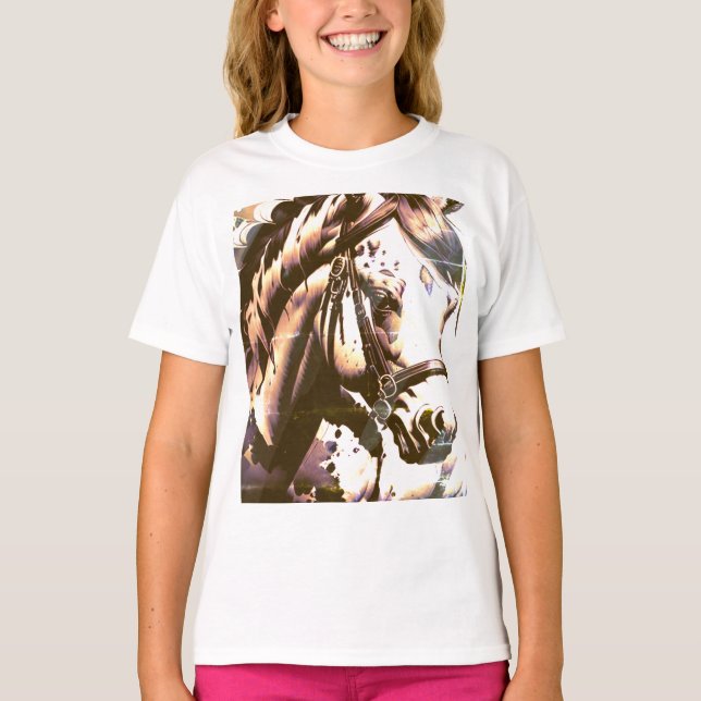 Geist Pony 1 Vendredi T-Shirt (Vorderseite)