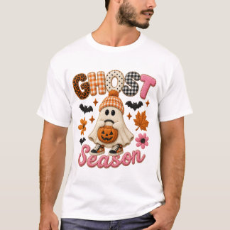 Geist-Saison Cozy Halloween T-Shirt