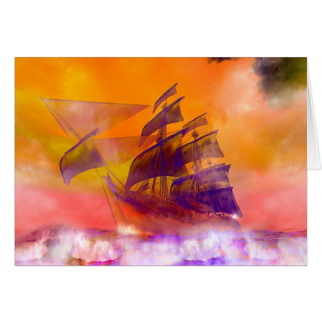 Geist-Schiff (Vorderseite (Horizontal))