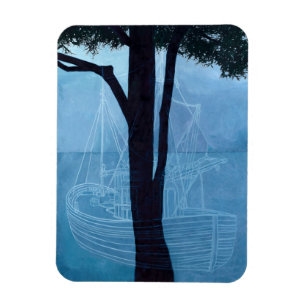 Geist-Schiff eins 2012 Magnet