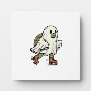 Geist Schildkröte Rollschuhfahren Vintage Hallowee Fotoplatte
