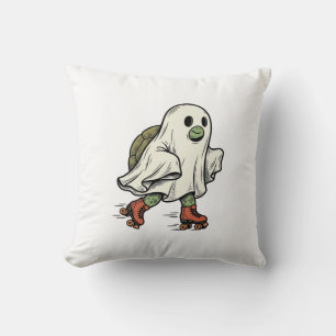 Geist Schildkröte Rollschuhfahren Vintage Hallowee Kissen