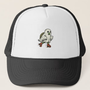 Geist Schildkröte Rollschuhfahren Vintage Hallowee Truckerkappe