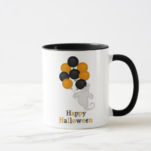 Geist und Ballon-glückliche Halloween-Tasse Tasse