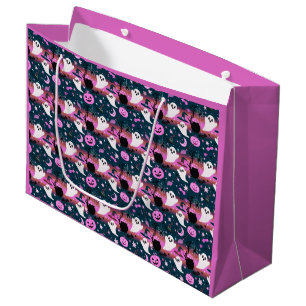 Geist und Kürbis Rosa und Blau Muster Große Geschenktüte