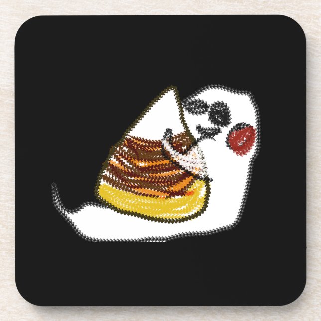 Geist und Süßmais Getränkeuntersetzer (Vorderseite)