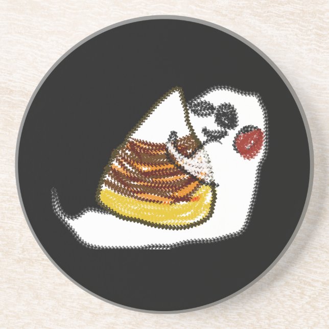 Geist und Süßmais Getränkeuntersetzer (Vorne)