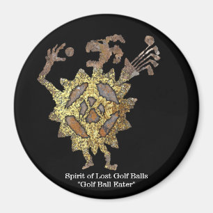 Geist verloren Golf Balls, Golf Ball Eater Magnet