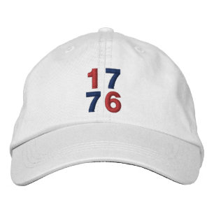 Geist von 1776 bestickte kappe