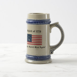 Geist von 1776 ersticken bierglas