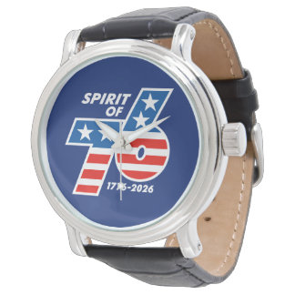 Geist von 76 - Amerikas 250. Geburtstag 1776-2026 Armbanduhr