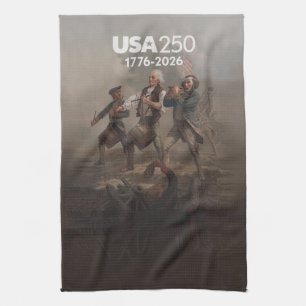 Geist von 76 - Amerikas 250. Geburtstag Geschirrtuch