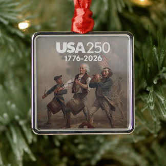 Geist von 76 - Amerikas 250. Geburtstag Ornament Aus Metall