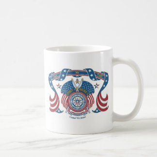 Geist von Amerika - schlichte Tasse