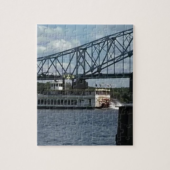 Geist von Dubuque auf Fluss Mississipi Puzzle (Vertikal)