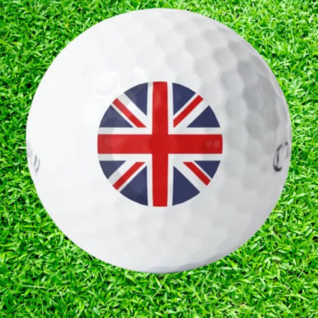 Geist von England Golfball (This isn’t just another golf ball – the British flag design gives it a bold, unmistakable character )