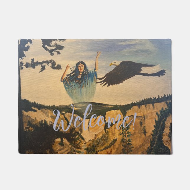 Geist, von Gary Poling Fußmatte (Vorderseite)