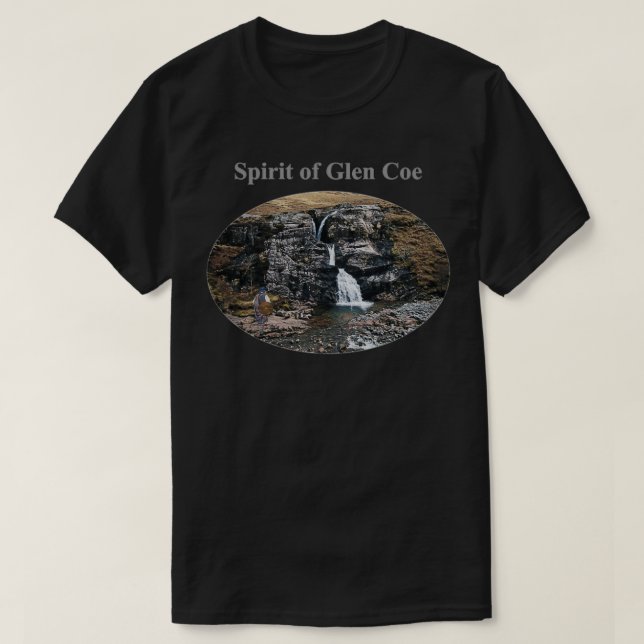 Geist von Glen Coe T-Shirt (Design vorne)