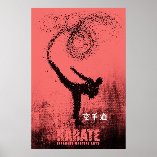 Geist von Karate Poster (Vorne)