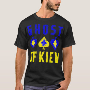 Geist von Kiew Stand mit der Ukraine Lover Hero of T-Shirt
