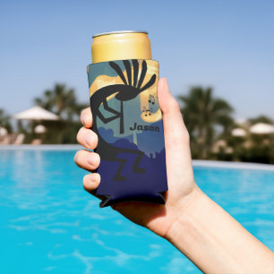 Geist von Kokopelli Aquamarin Selters Dosenkühler