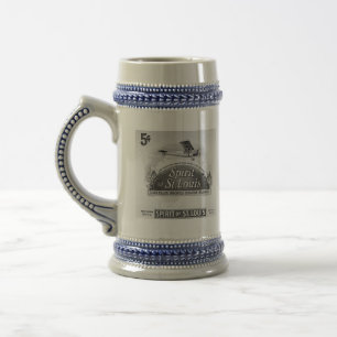 Geist von St. Louis Vintage-Zigarrenhülle Bierglas