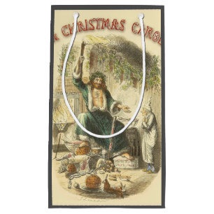 Geist von Weihnachten Gegenwart Scrooge Kleine Geschenktüte