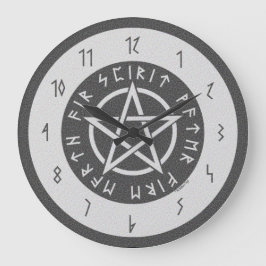 Geist-Wanduhr Große Wanduhr